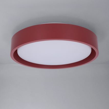 Brilagi - MATTEO LED Ceiling Light LED/24W/230V Ø 31 cm Red