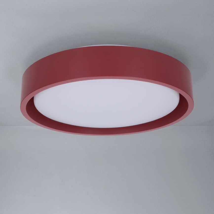 Brilagi - MATTEO LED Ceiling Light LED/24W/230V Ø 31 cm Red