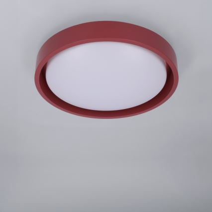 Brilagi - MATTEO LED Ceiling Light LED/24W/230V Ø 31 cm Red