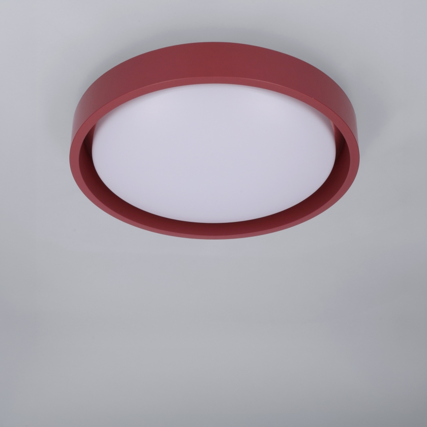 Brilagi - MATTEO LED Ceiling Light LED/24W/230V Ø 31 cm Red