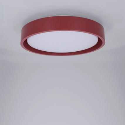 Brilagi - MATTEO LED Ceiling Light LED/24W/230V Ø 31 cm Red