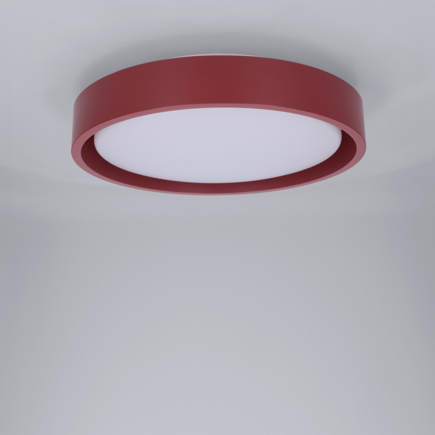 Brilagi - MATTEO LED Ceiling Light LED/24W/230V Ø 31 cm Red