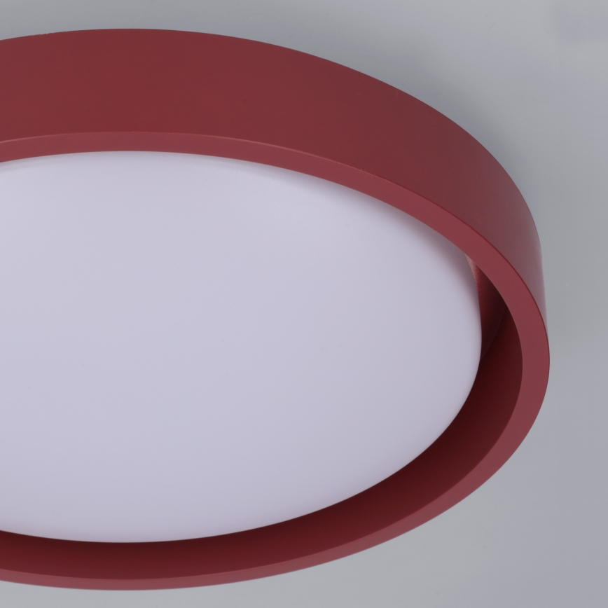Brilagi - MATTEO LED Ceiling Light LED/24W/230V Ø 31 cm Red