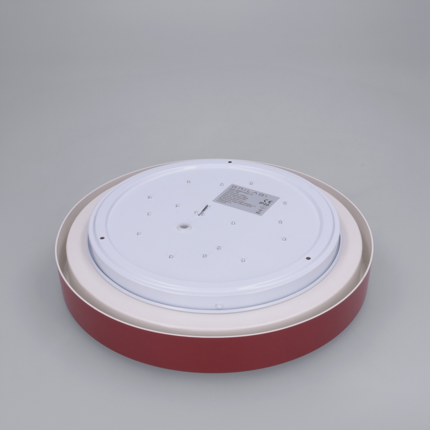 Brilagi - MATTEO LED Ceiling Light LED/24W/230V Ø 31 cm Red
