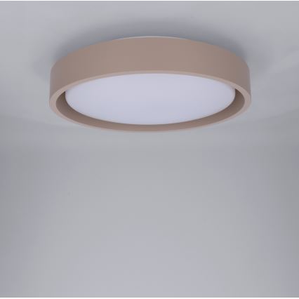 Brilagi - MATTEO LED Ceiling Light LED/24W/230V Ø 31 cm taupe