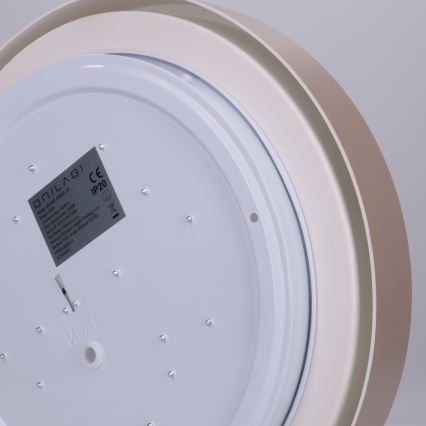 Brilagi - MATTEO LED Ceiling Light LED/24W/230V Ø 31 cm taupe