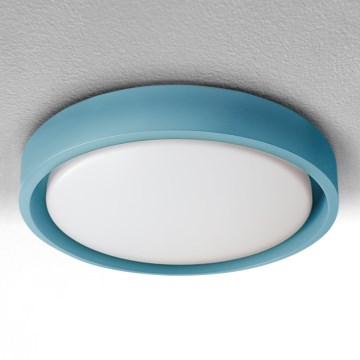 Brilagi - MATTEO LED Ceiling Light LED/24W/230V Ø 31 cm Turquoise