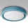 Brilagi - MATTEO LED Ceiling Light LED/24W/230V Ø 31 cm Turquoise