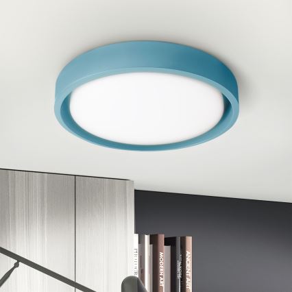 Brilagi - MATTEO LED Ceiling Light LED/24W/230V Ø 31 cm Turquoise