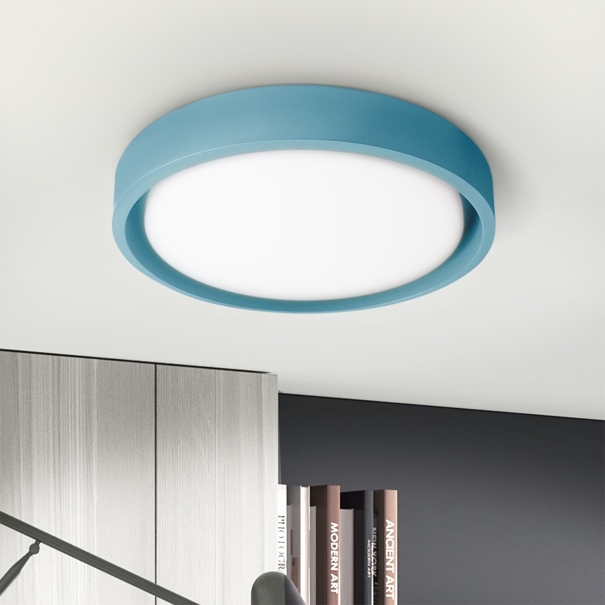 Brilagi - MATTEO LED Ceiling Light LED/24W/230V Ø 31 cm Turquoise