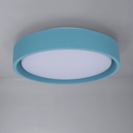Brilagi - MATTEO LED Ceiling Light LED/24W/230V Ø 31 cm Turquoise