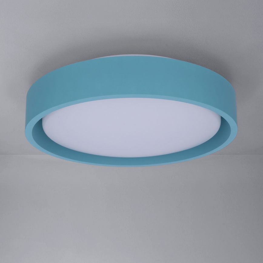 Brilagi - MATTEO LED Ceiling Light LED/24W/230V Ø 31 cm Turquoise
