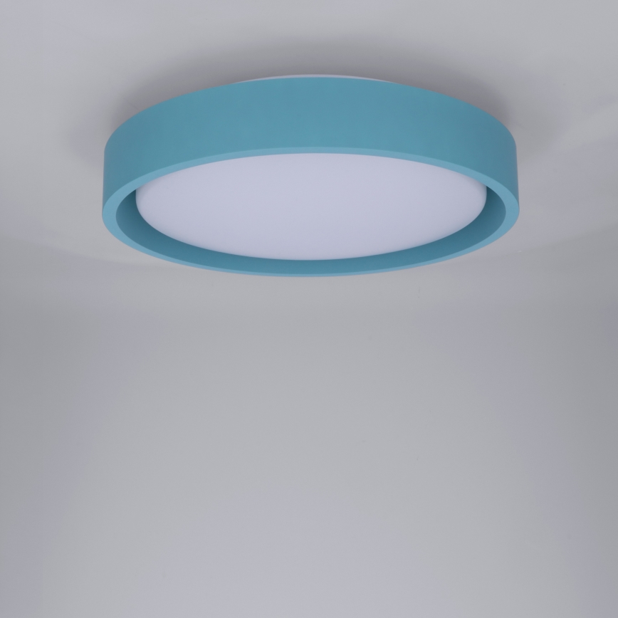 Brilagi - MATTEO LED Ceiling Light LED/24W/230V Ø 31 cm Turquoise
