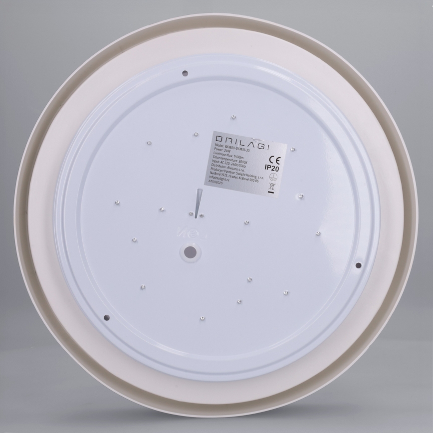 Brilagi - MATTEO LED Ceiling Light LED/24W/230V Ø 31 cm Turquoise