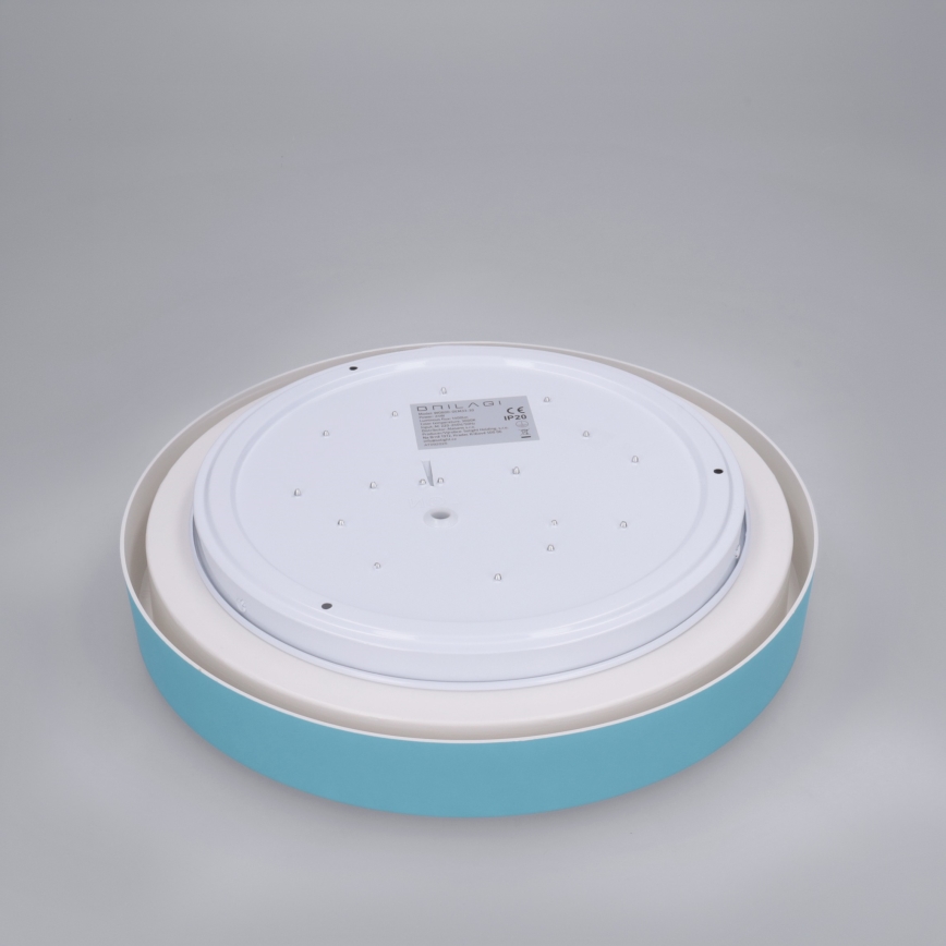 Brilagi - MATTEO LED Ceiling Light LED/24W/230V Ø 31 cm Turquoise