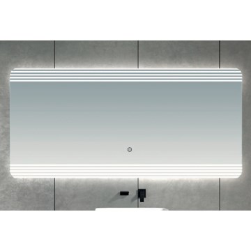 Brilagi - MELZO LED Bathroom Mirror, LED/30W/230V, 60x90 cm, IP44, CRI 90, dimmable + CCT