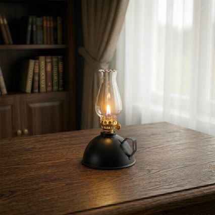 Brilagi - MERLIN Black Kerosene Lamp
