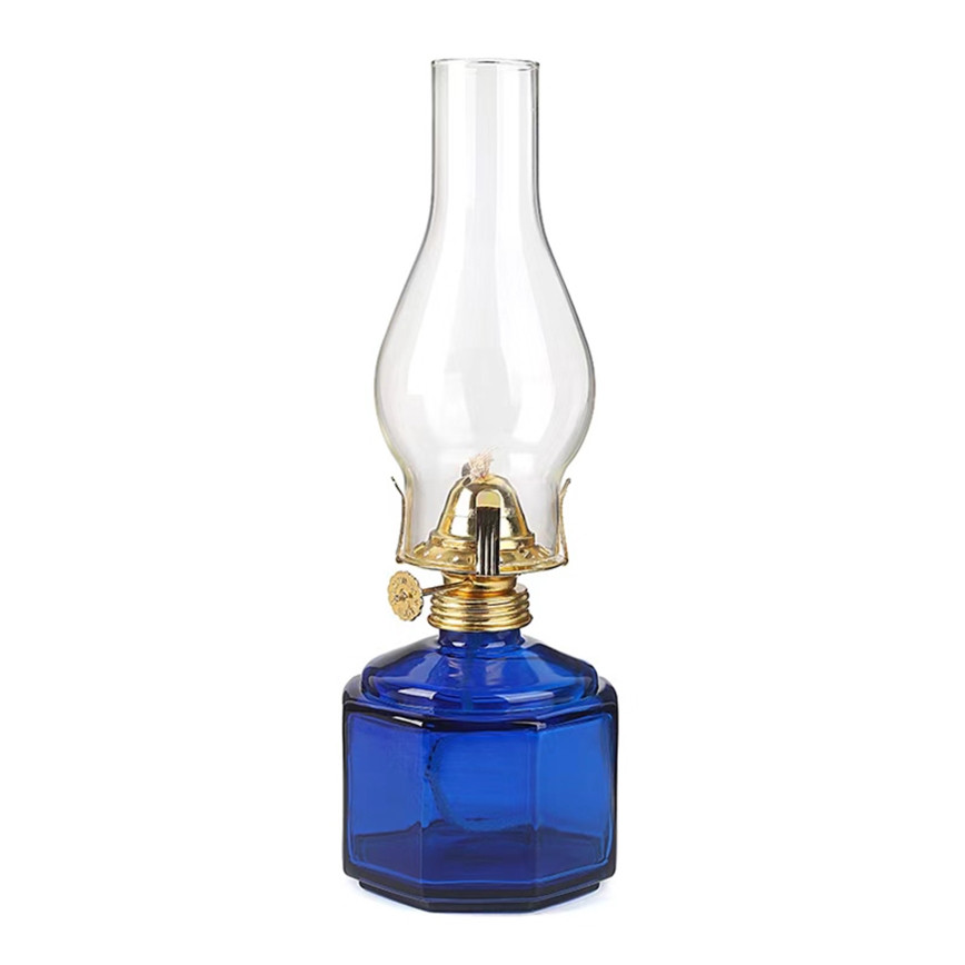 Brilagi - MERLIN Blue Kerosene Lamp