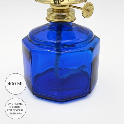 Brilagi - MERLIN Blue Kerosene Lamp