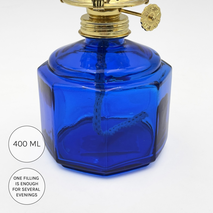 Brilagi - MERLIN Blue Kerosene Lamp