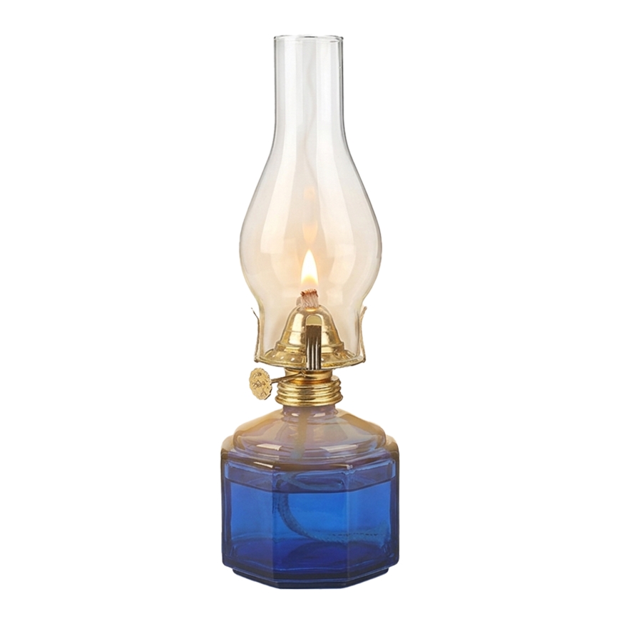 Brilagi - MERLIN Blue Kerosene Lamp