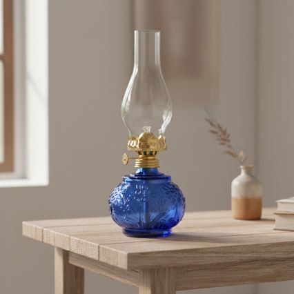 Brilagi - MERLIN Blue Kerosene Lamp