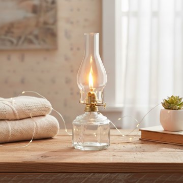 Brilagi - MERLIN Clear Kerosene Lamp