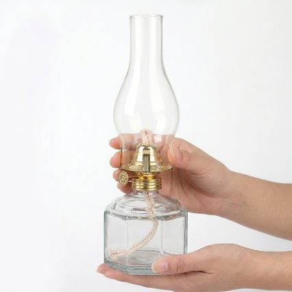 Brilagi - MERLIN Clear Kerosene Lamp