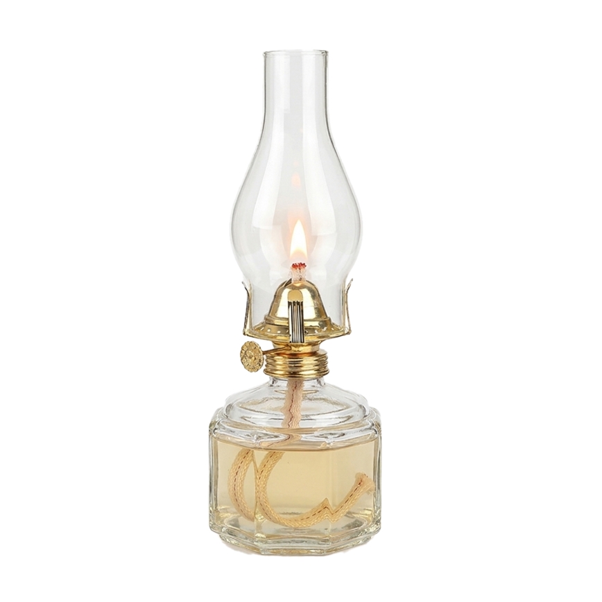 Brilagi - MERLIN Clear Kerosene Lamp