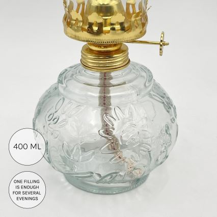Brilagi - MERLIN Clear Kerosene Lamp