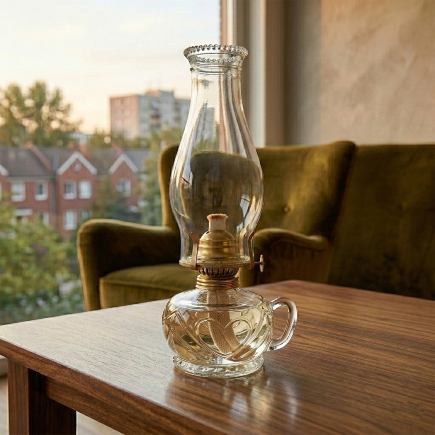 Brilagi - MERLIN Clear Kerosene Lamp