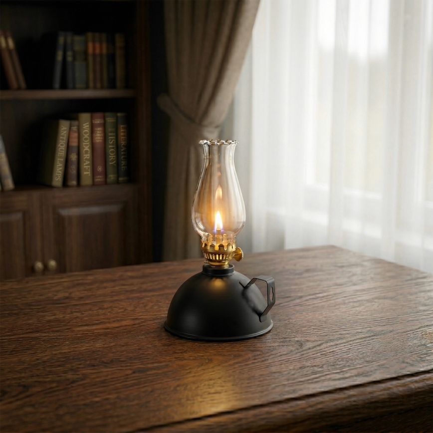 Brilagi - MERLIN Kerosene Lamp, Black
