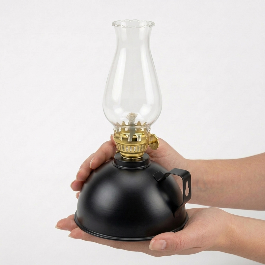 Brilagi - MERLIN Kerosene Lamp, Black