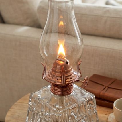 Brilagi - MERLIN Kerosene Lamp Clear/Bronze/Patina