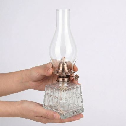 Brilagi - MERLIN Kerosene Lamp Clear/Bronze/Patina