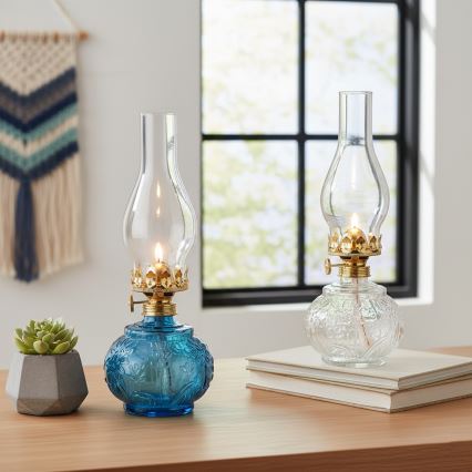 Brilagi - MERLIN Kerosene Lamp, Clear Glass