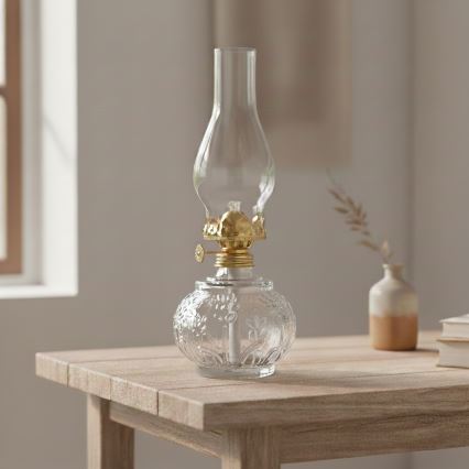 Brilagi - MERLIN Kerosene Lamp, Clear Glass