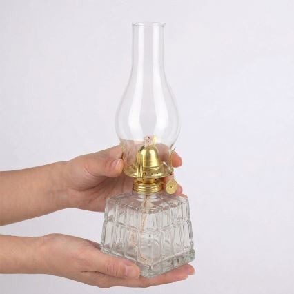 Brilagi - MERLIN Kerosene Lamp Clear/Gold