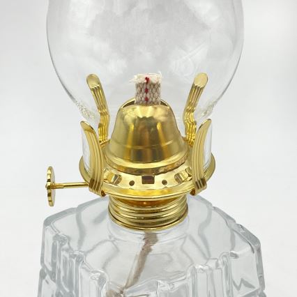 Brilagi - MERLIN Kerosene Lamp Clear/Gold