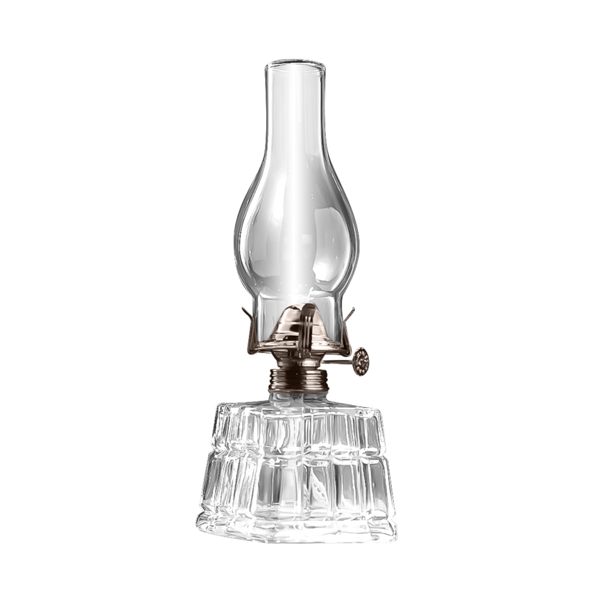 Brilagi - MERLIN Kerosene Lamp Clear/Gold/Patina