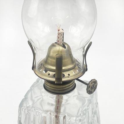 Brilagi - MERLIN Kerosene Lamp Clear/Gold/Patina