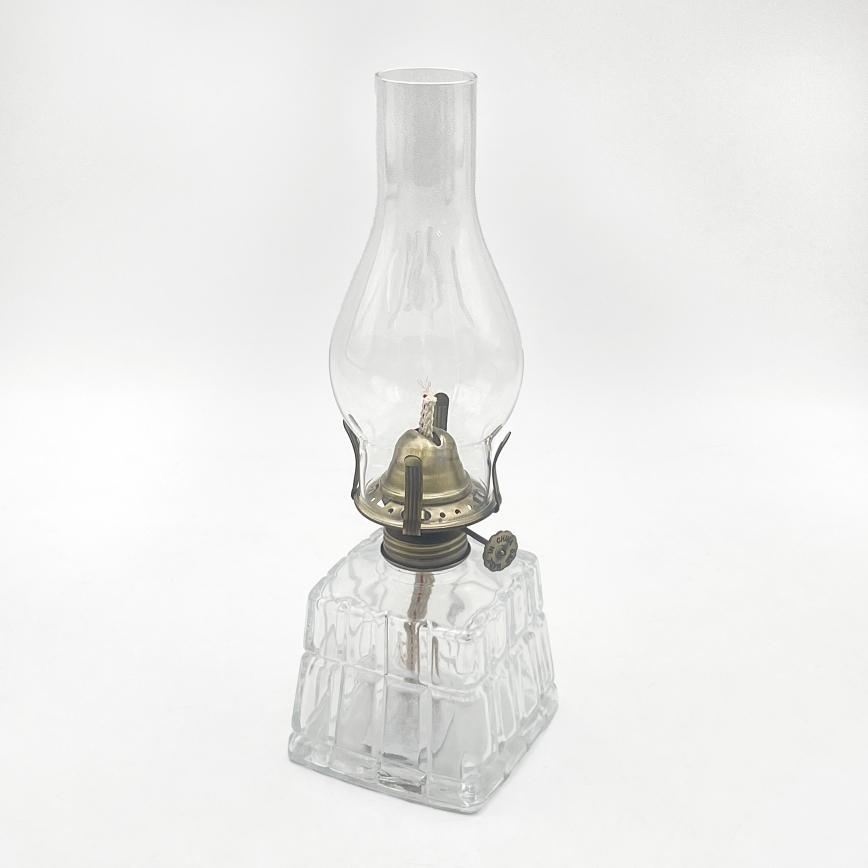 Brilagi - MERLIN Kerosene Lamp Clear/Gold/Patina