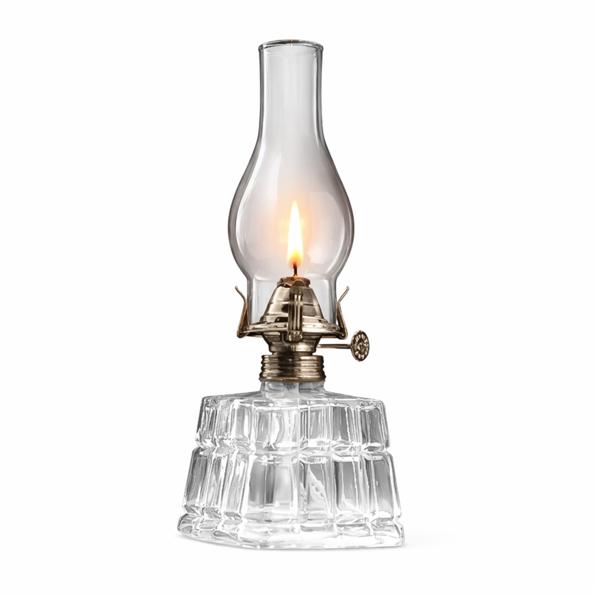 Brilagi - MERLIN Kerosene Lamp Clear/Gold/Patina