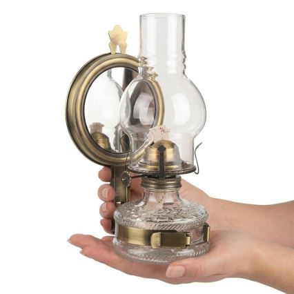 Brilagi - MERLIN Kerosene Lamp Gold/Patina