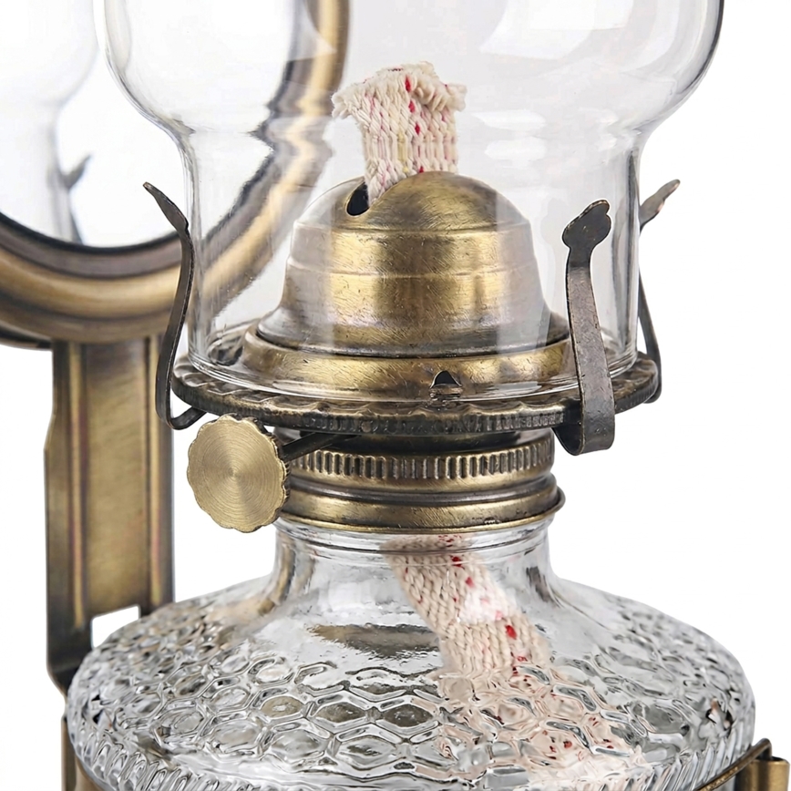 Brilagi - MERLIN Kerosene Lamp Gold/Patina