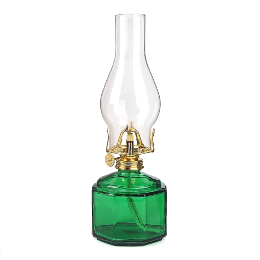Brilagi - MERLIN Kerosene Lamp, Green