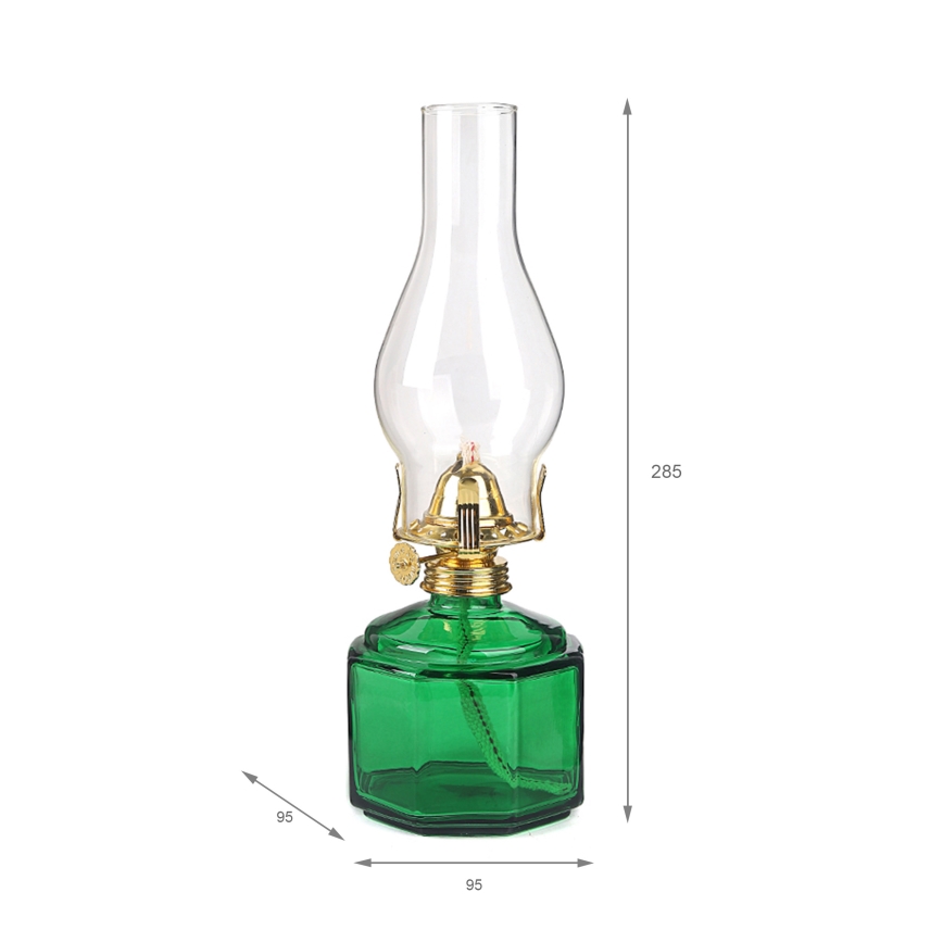 Brilagi - MERLIN Kerosene Lamp, Green