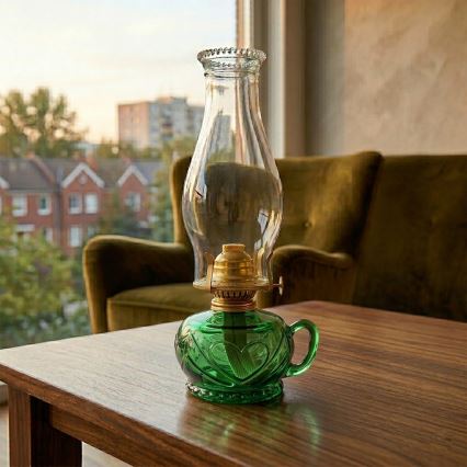 Brilagi - MERLIN Kerosene Lamp, Green