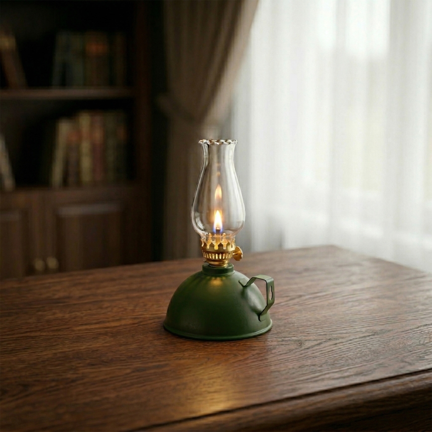Brilagi - MERLIN Kerosene Lamp, Green