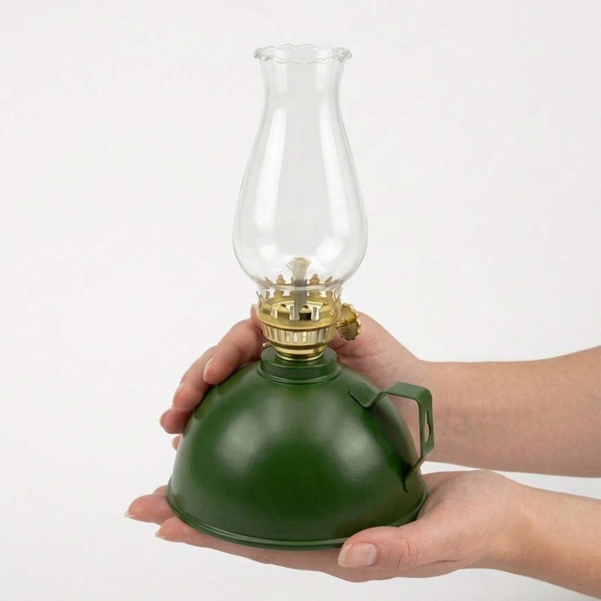 Brilagi - MERLIN Kerosene Lamp, Green